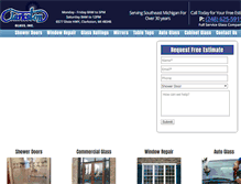 Tablet Screenshot of clarkstonglass.net